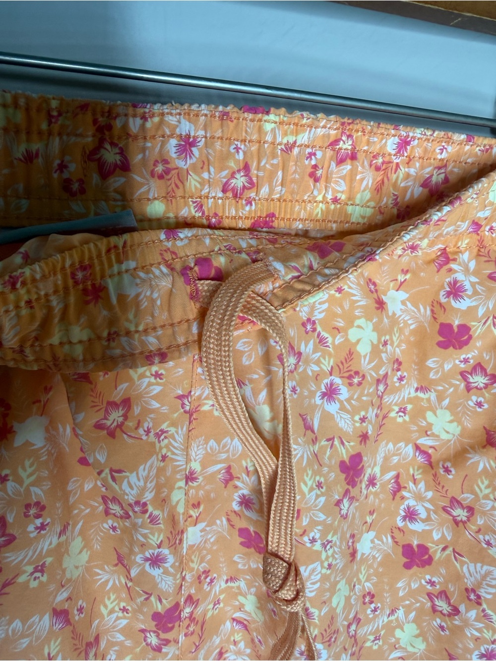 Columbia women’s sandy river II printed shorts orange floral size 2X outdoors - Picture 3 of 6